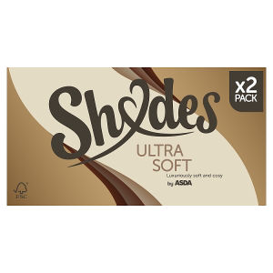 ASDA Shades Ultra Soft Facial Tissues - Twin Pack