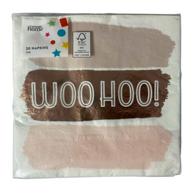 George Home Woo Hoo Paper Napkins