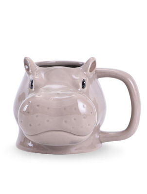 DM-101744 Hippo Shaped Single Mug