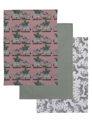 DM-101744 Zebra Tea Towels
