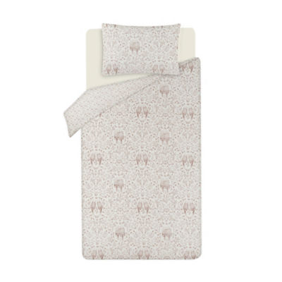 George Home Beige Otterly Adorable Reversible Duvet Cover Set Single