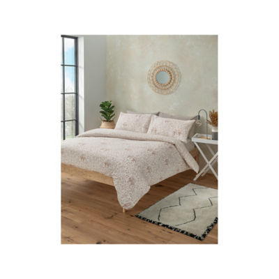 George Home Beige Otterly Adorable Reversible Duvet Cover Set Double