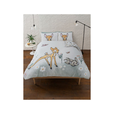 George Home Bambi Meadow Panel Duvet Cover Set King