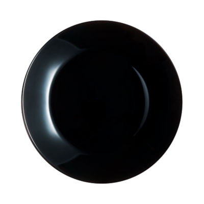 George Home Black Glass Side Plate