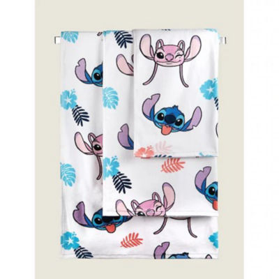 George Home Medium Disney Printed Stitch Bath Towel