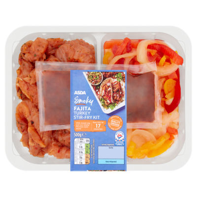 ASDA Smoky Fajita Turkey Stir-Fry Kit