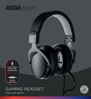 ASDA Tech Gaming Headset