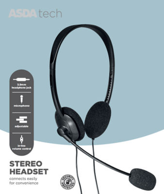 Asda Tech Stereo Headset