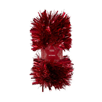 George Home Red Tinsel 3M