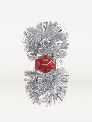 George Home Silver-Tone Tinsel 3M