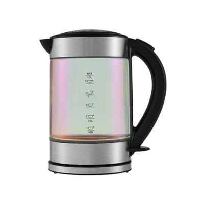 George Iridescent Glass Fast Boil Kettle 1.7L - Image 2