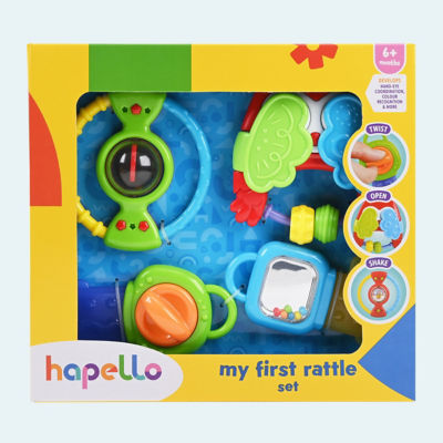 Hapello My First Rattle Set ( 6 Months +)
