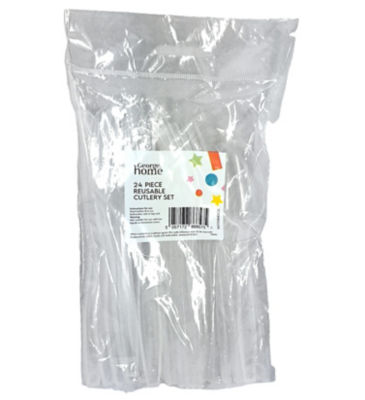 George Home Clear Mixed Cutlery