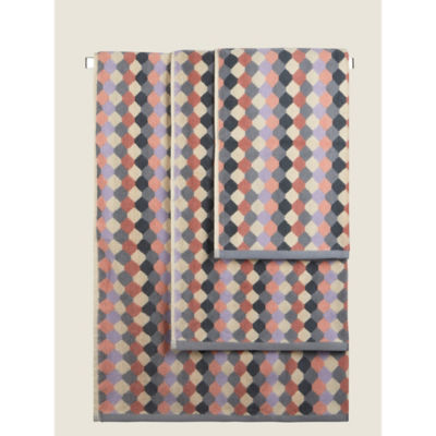 George Home Medium Serenity Multi Dot Bath Towel