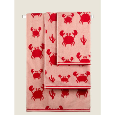 George Home Large Crab Bath Sheet