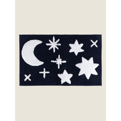 DM-101744 Moon and Stars Bath Mat
