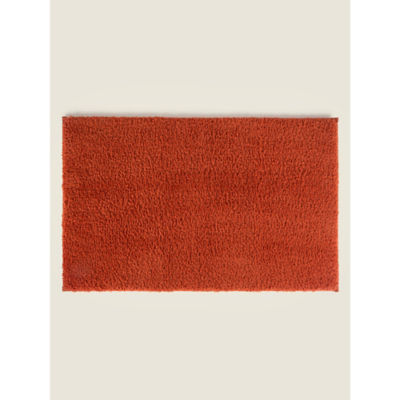 George Home Super Soft Bath Mat - Rust
