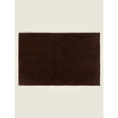 George Home Super Soft Bath Mat - Brown