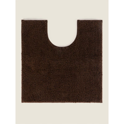 George Home Super Soft Pedestal Mat - Brown