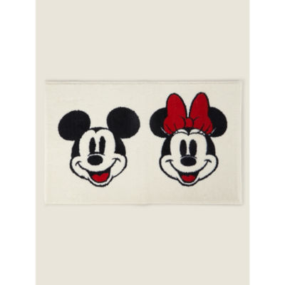 George Home Disney Mickey & Minnie Mouse Retro Bath Mat