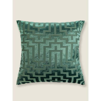 George Home Cut Velvet Cushion Cover