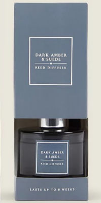 George Home Classic Dark Amber and Suede Reed Diffuser - ASDA Groceries