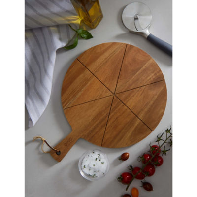 Gino D'Acampo Acacia Wood Round Chopping Board