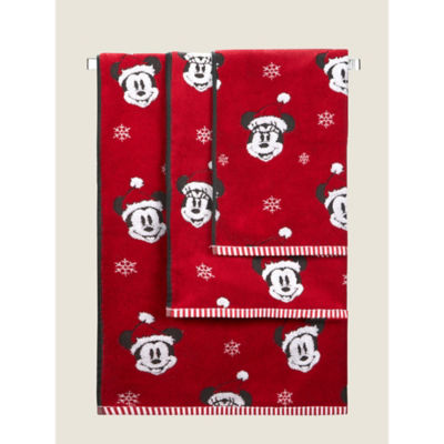 Disney Small Mickey Mouse Christmas Hand Towel