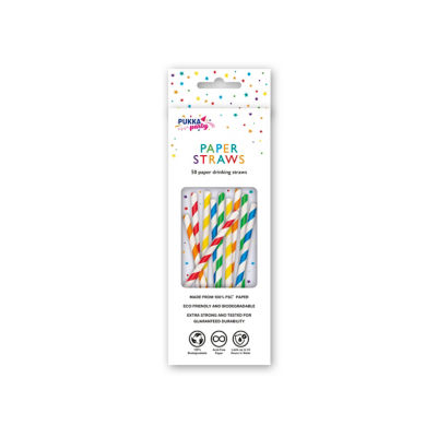 George Home Paper Straws 50PK