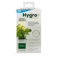JML HygroPod - Indoor, self-watering pot with LED full-spectrum lights