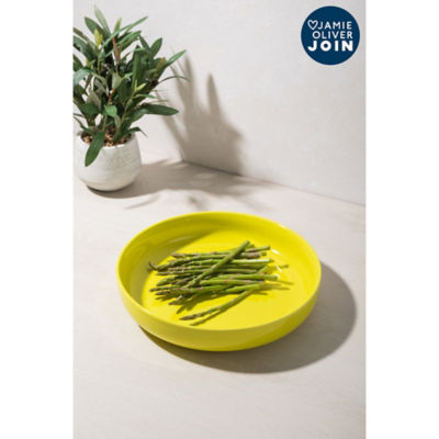 ASDA Jamie Oliver Join Yellow Shallow Serving Bowl