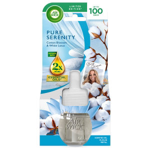 Air Wick Cotton Blossom & White Lotus Pure Serenity Refill Limited Edition 19ml