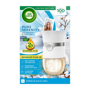 Air Wick Pure Serenity Cotton Blossom & White Lotus Limited Edition Plug-In and Refill 19ml