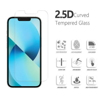 groov-e Tempered Glass Screen Protector for iPhone 13