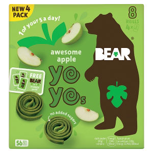 Bear Fruit Yoyos Awesome Apple Multipack 4x20g