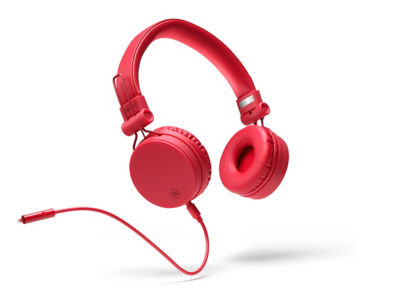 Mixx OX1 Headphones - Red