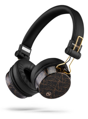 Mixx OX2 Wireless On-Ear Headphones Black Marble