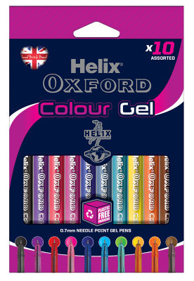 OXFORD Helix Gel Pens - 10 Pack