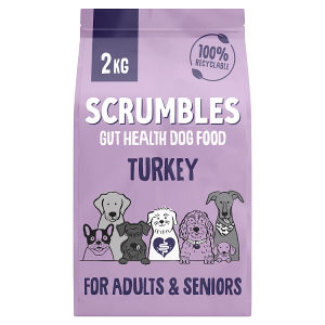 SCRUMBLES Adult & Seniors Turkey Dry Dog Food 2kg