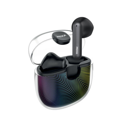 Mixx Streambuds True Wireless Chroma Wave 2 Earbuds - Black