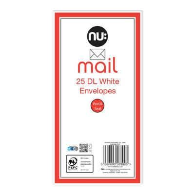 Nuco Envelopes - DL - 25pk