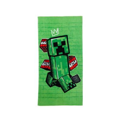 Minecraft Creeper Towel
