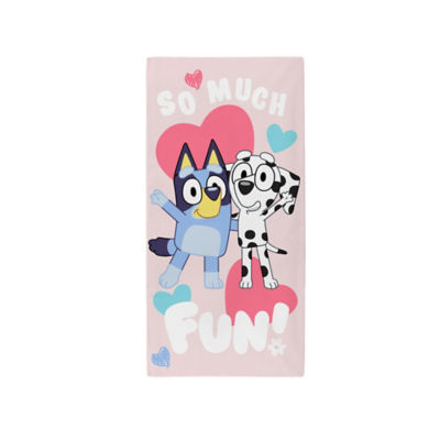 ASDA Bluey 'Hearts' Towel