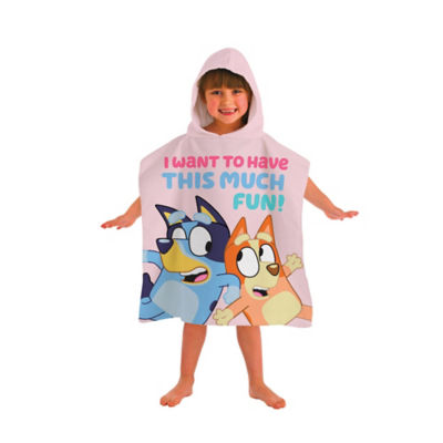 ASDA Bluey 'Hearts' Poncho