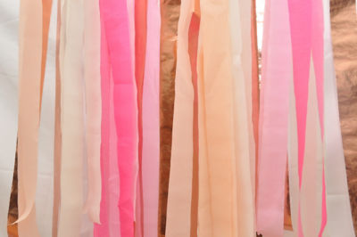 MAD Rose Gold Tassel Backdrop Kit