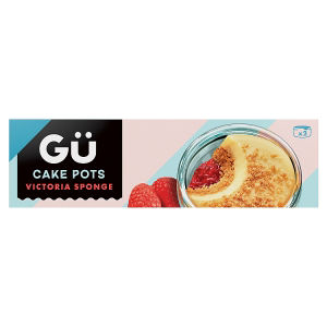 Gü Victoria Sponge Cake Pots Dessert 2x 74g