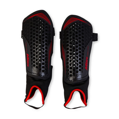 Mitre Aircell Carbon Shinguards Black/Red Size: S