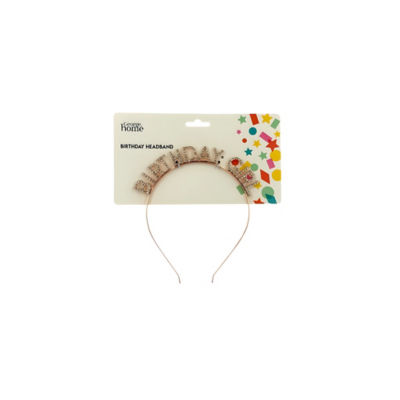 George Home Birthday Girl Headband