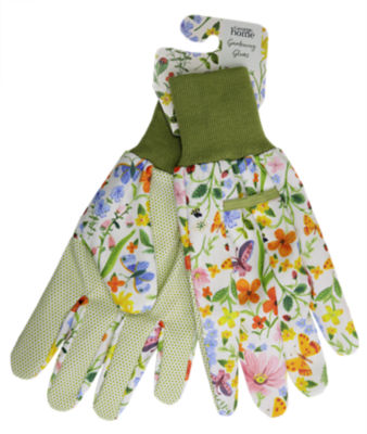 George Home Floral Printed Gardening Gloves 24x11cm