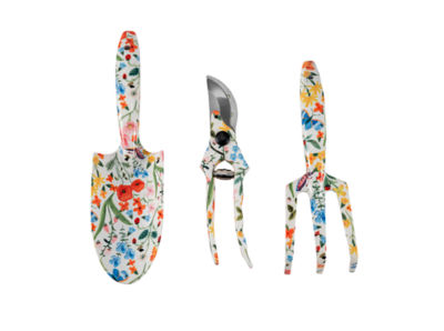 George Home Harmony Floral Printed Garden Tools - Set Of 3